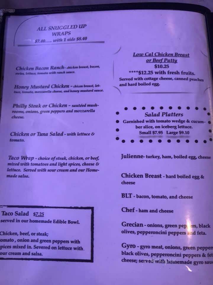 Home Town Family Restaurant - Lagrange, IN menu_pic