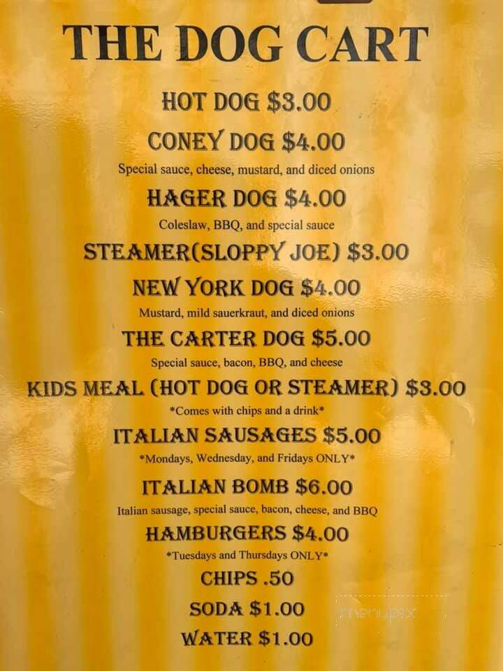 Dog House - Hagerstown, MD menu_pic