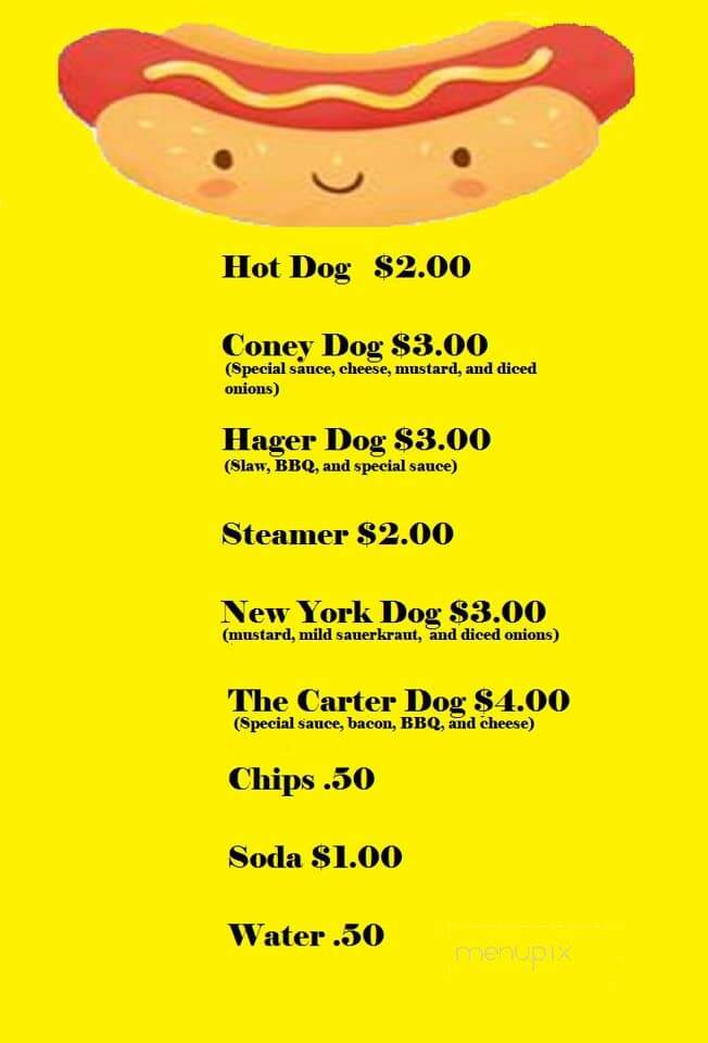 Dog House - Hagerstown, MD menu_pic