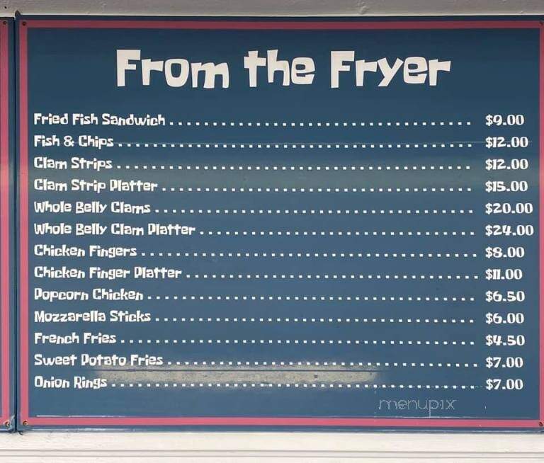 Quarterdeck Restaurant - Edgartown, MA menu_pic
