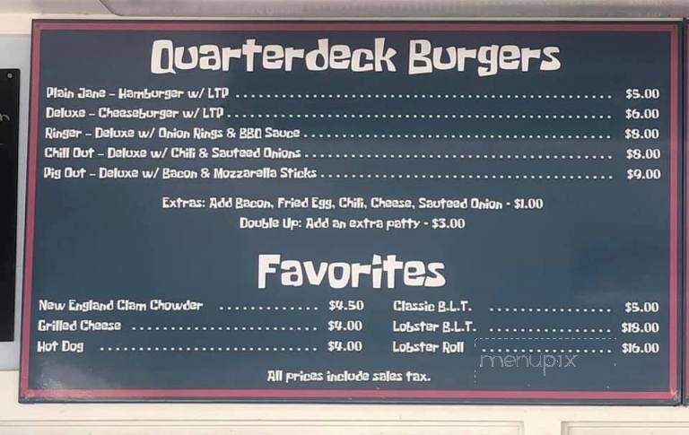Quarterdeck Restaurant - Edgartown, MA