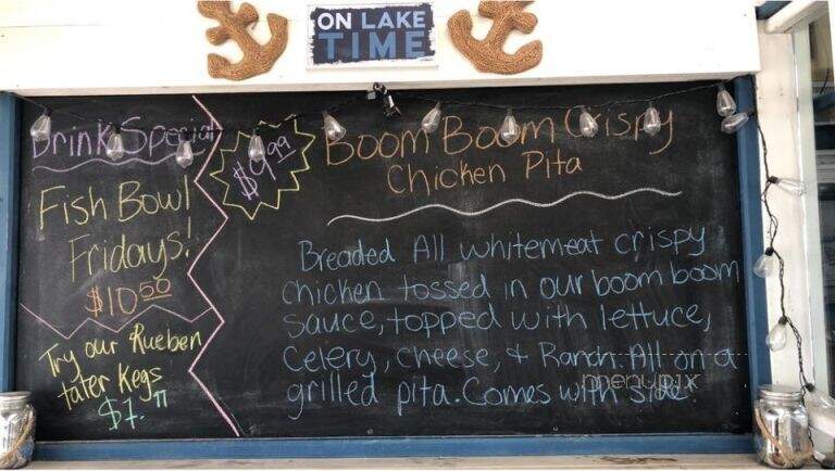 The Gangplank - St Ignace, MI menu_pic