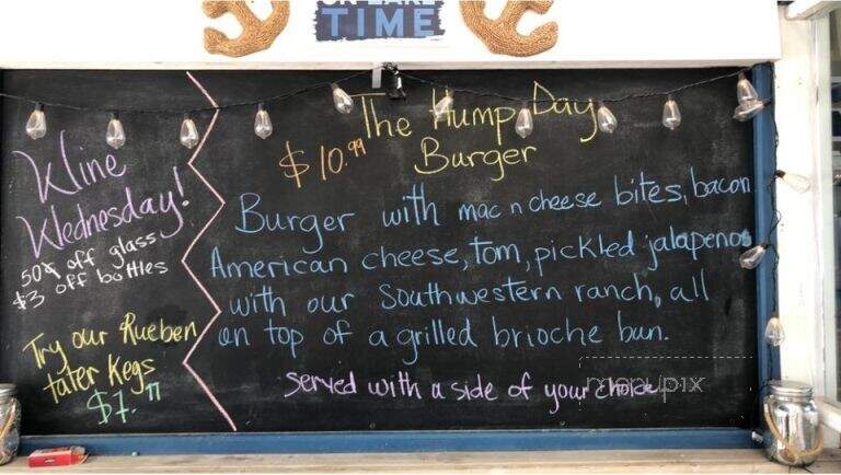 The Gangplank - St Ignace, MI menu_pic