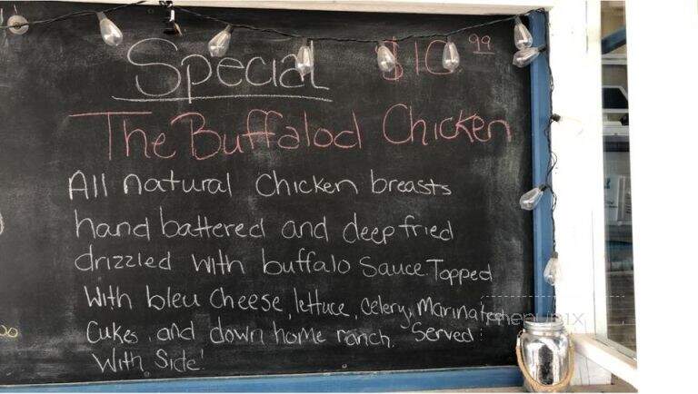 The Gangplank - St Ignace, MI menu_pic