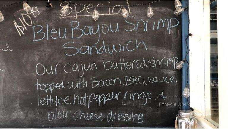The Gangplank - St Ignace, MI menu_pic