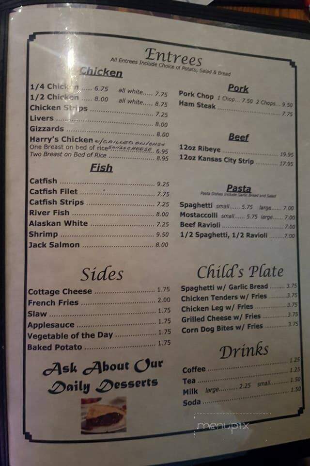 Lumpy's Tavern - Gillespie, IL menu_pic