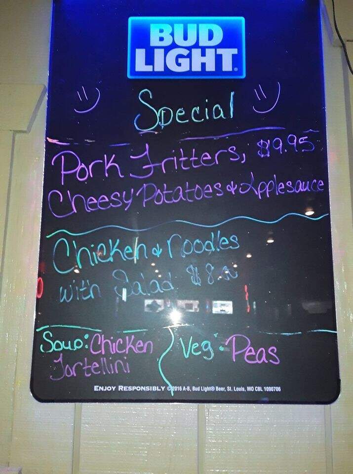 Lumpy's Tavern - Gillespie, IL menu_pic