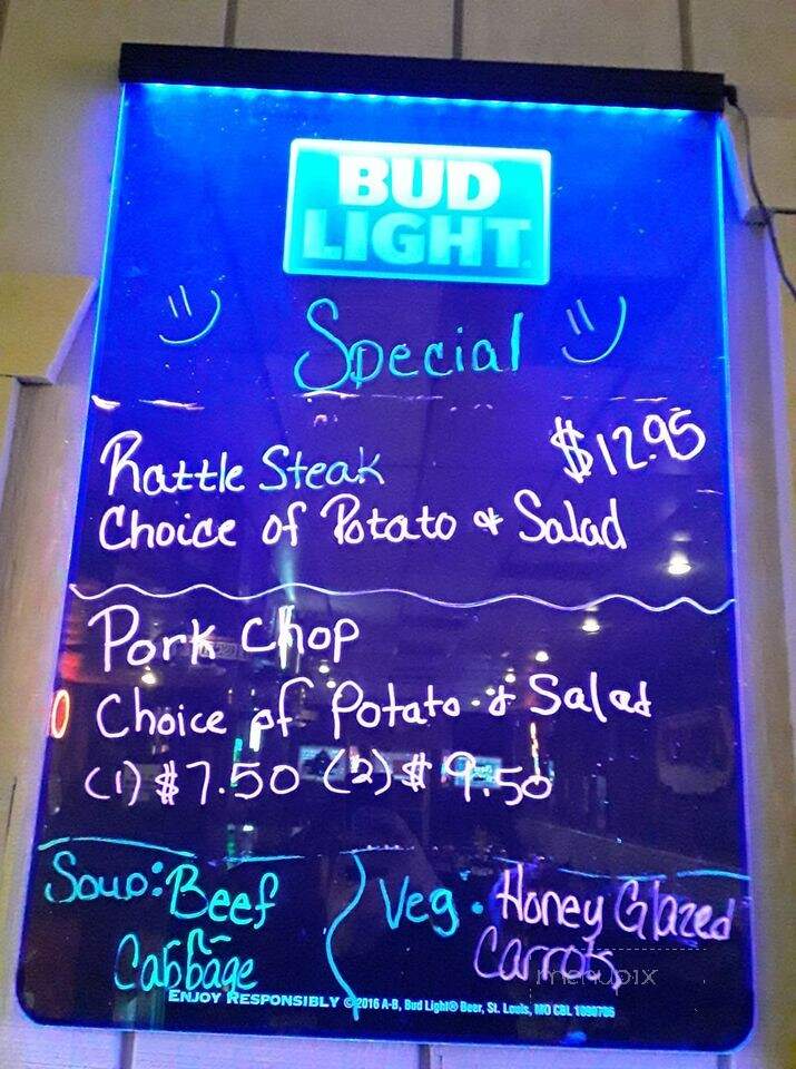 Lumpy's Tavern - Gillespie, IL menu_pic