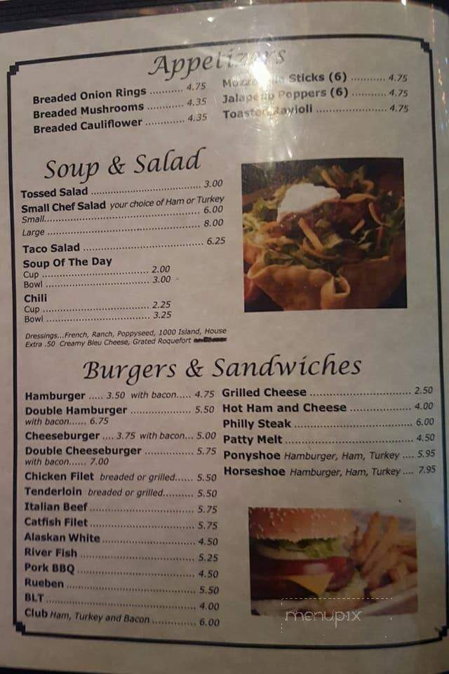 Lumpy's Tavern - Gillespie, IL menu_pic