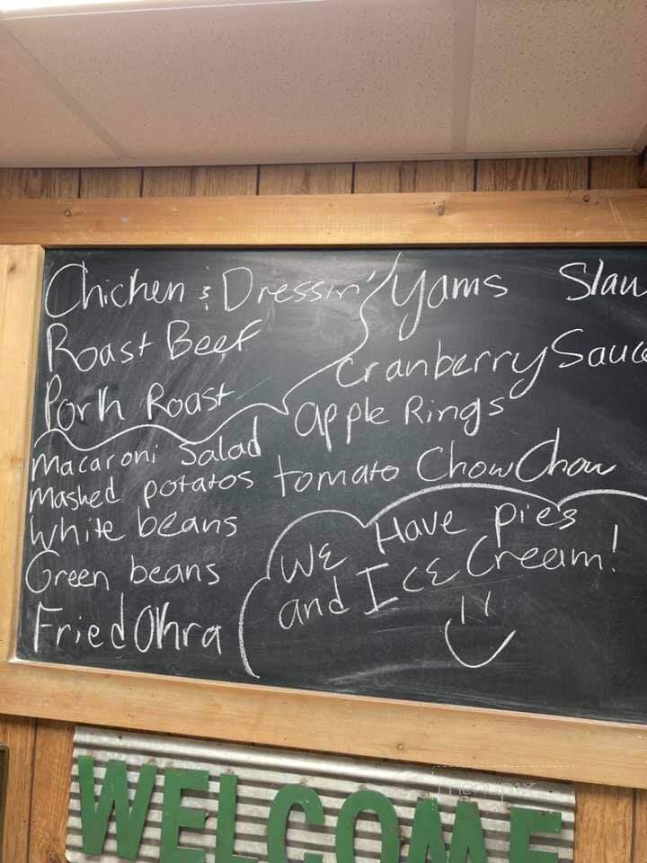 Four Seasons Restaurant - Hardin, KY menu_pic