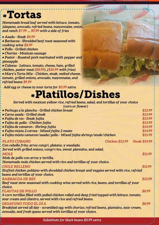 Mexigrill Taqueria - Columbus, GA menu_pic