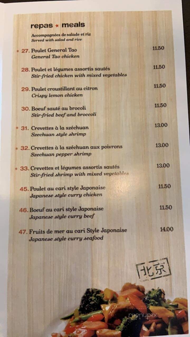 Restaurant Soupebol - Pointe-Claire, QC menu_pic