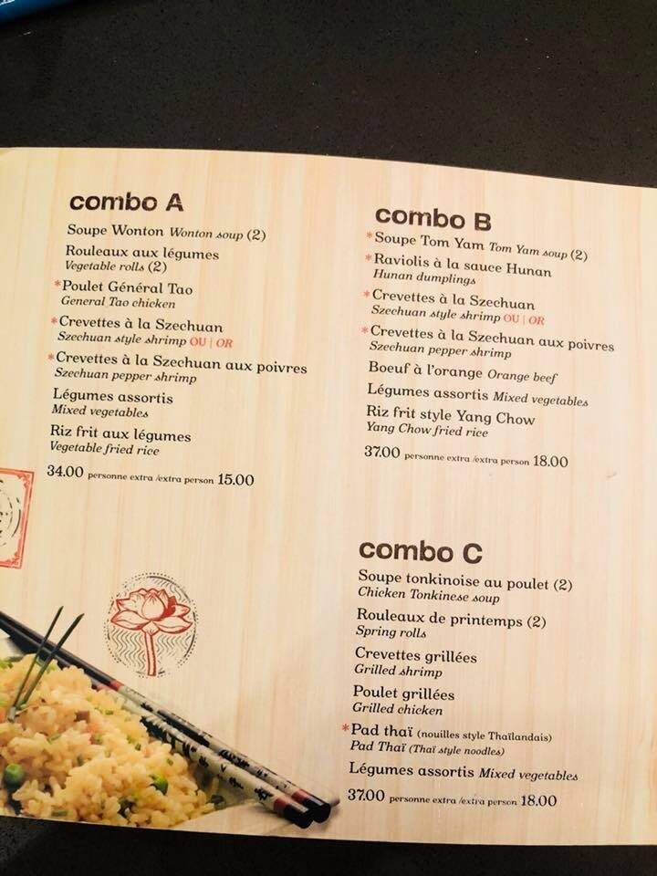 Restaurant Soupebol - Pointe-Claire, QC menu_pic