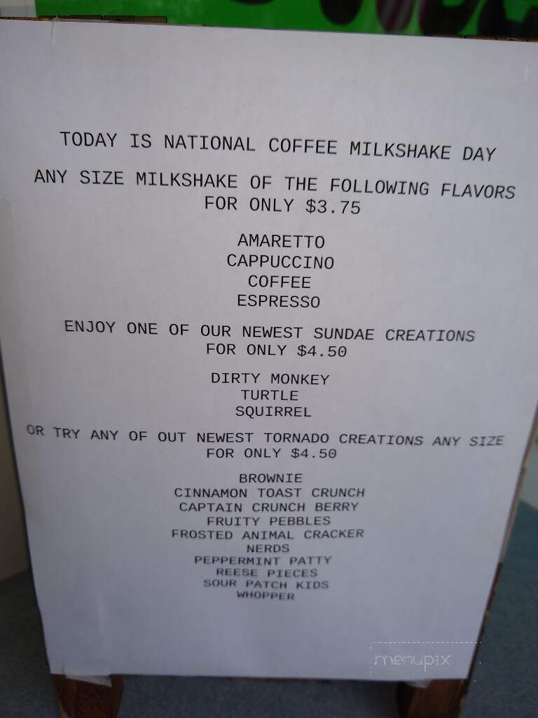 Noel's Drive-In - Fallentimber, PA menu_pic
