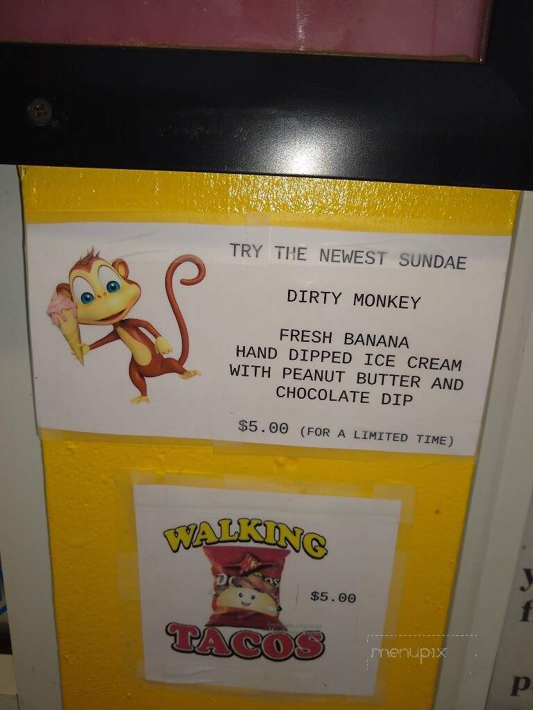 Noel's Drive-In - Fallentimber, PA menu_pic