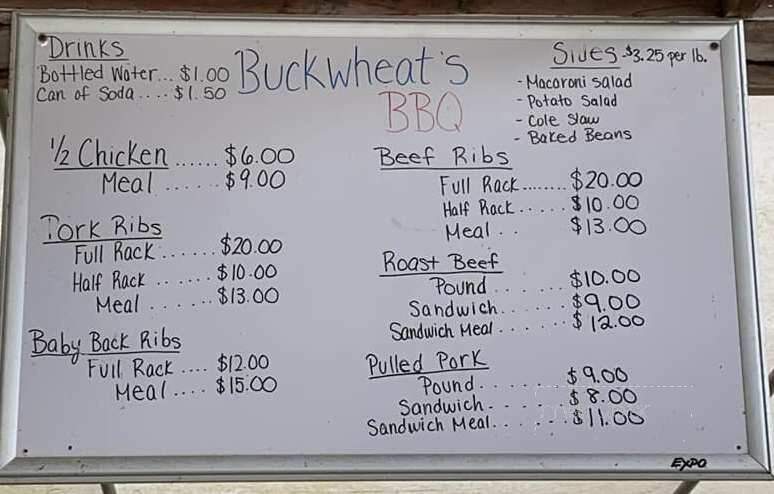 Buckwheat's Barbecue - Nicholson, PA