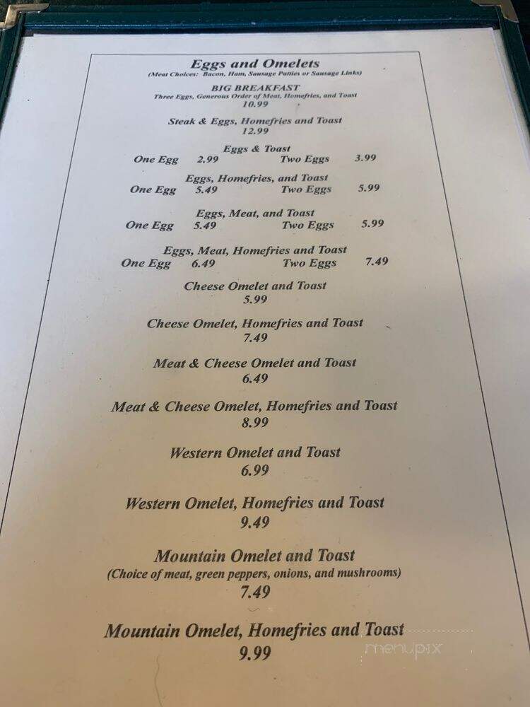 Raymonds Variety & Diner - Lee, ME menu_pic