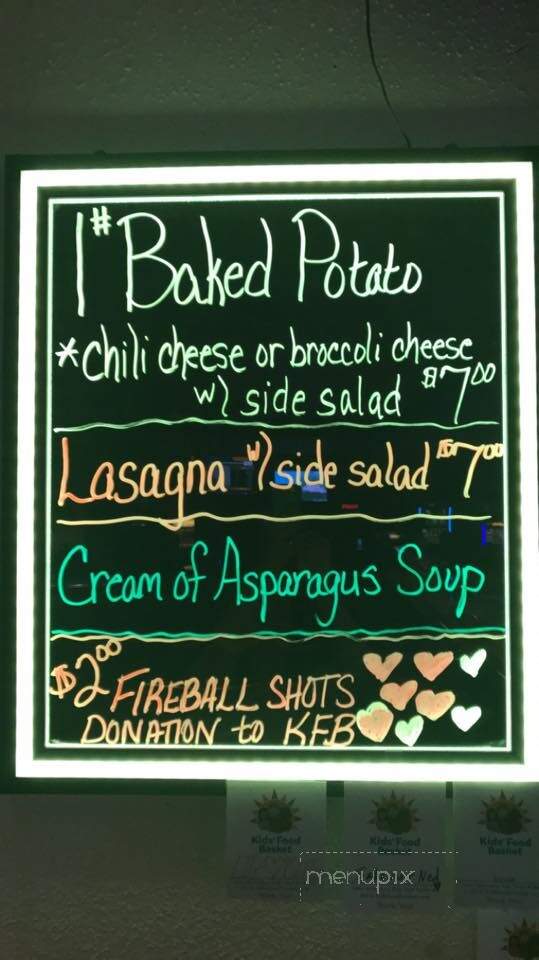 Sand-Bar - Muskegon, MI menu_pic