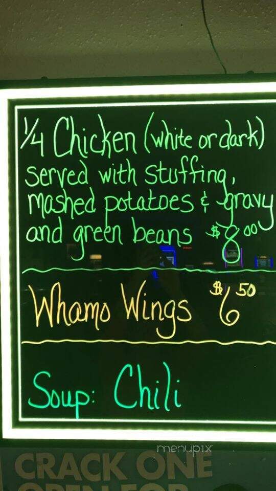 Sand-Bar - Muskegon, MI menu_pic