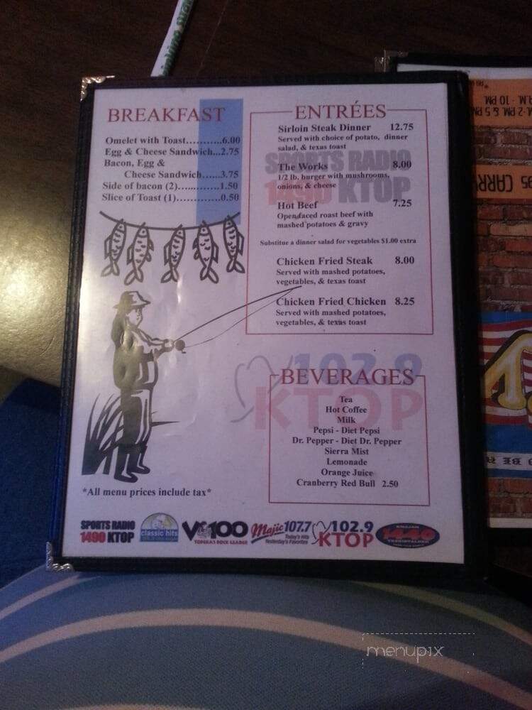 Perry Bar & Grill - Perry, KS menu_pic