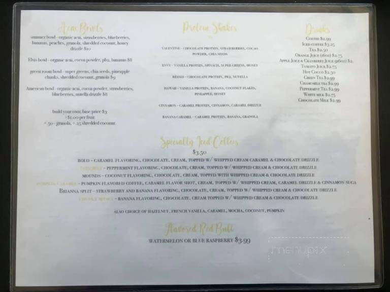 Brianna's Breakfast - Bridgewater, MA menu_pic