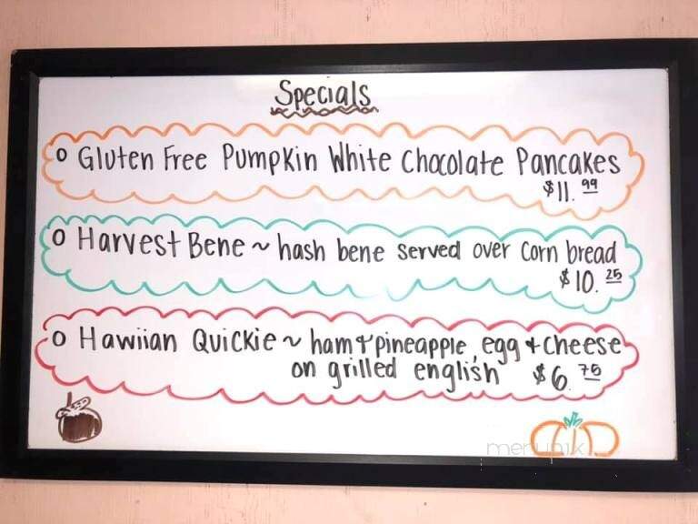 Brianna's Breakfast - Bridgewater, MA menu_pic