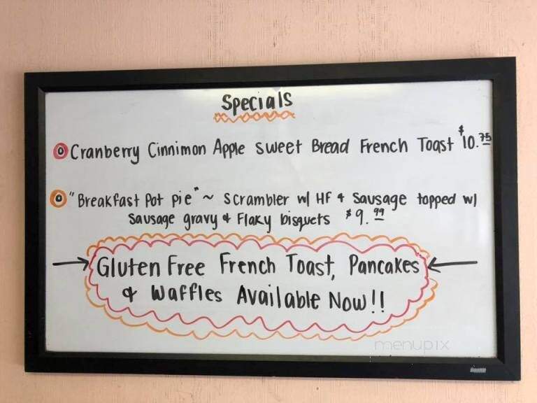 Brianna's Breakfast - Bridgewater, MA menu_pic