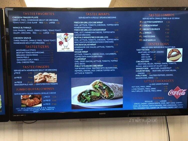Tastee Chick - Eatonton, GA menu_pic