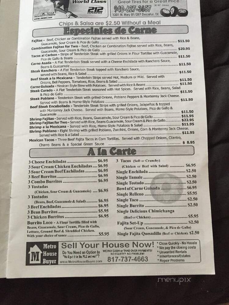 Casa Torres Mexican Restaurant - Decatur, TX