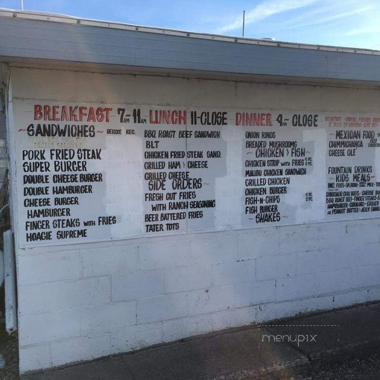 Mick's - Shelley, ID menu_pic