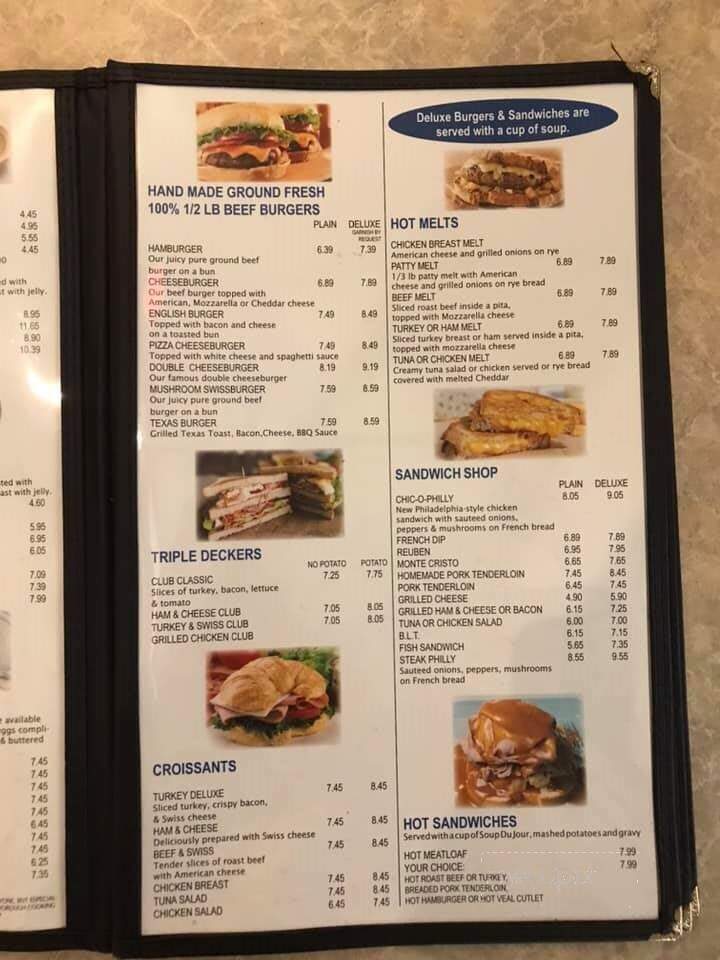 Eighteen Wheeler Restaurant - Taylor, MO menu_pic