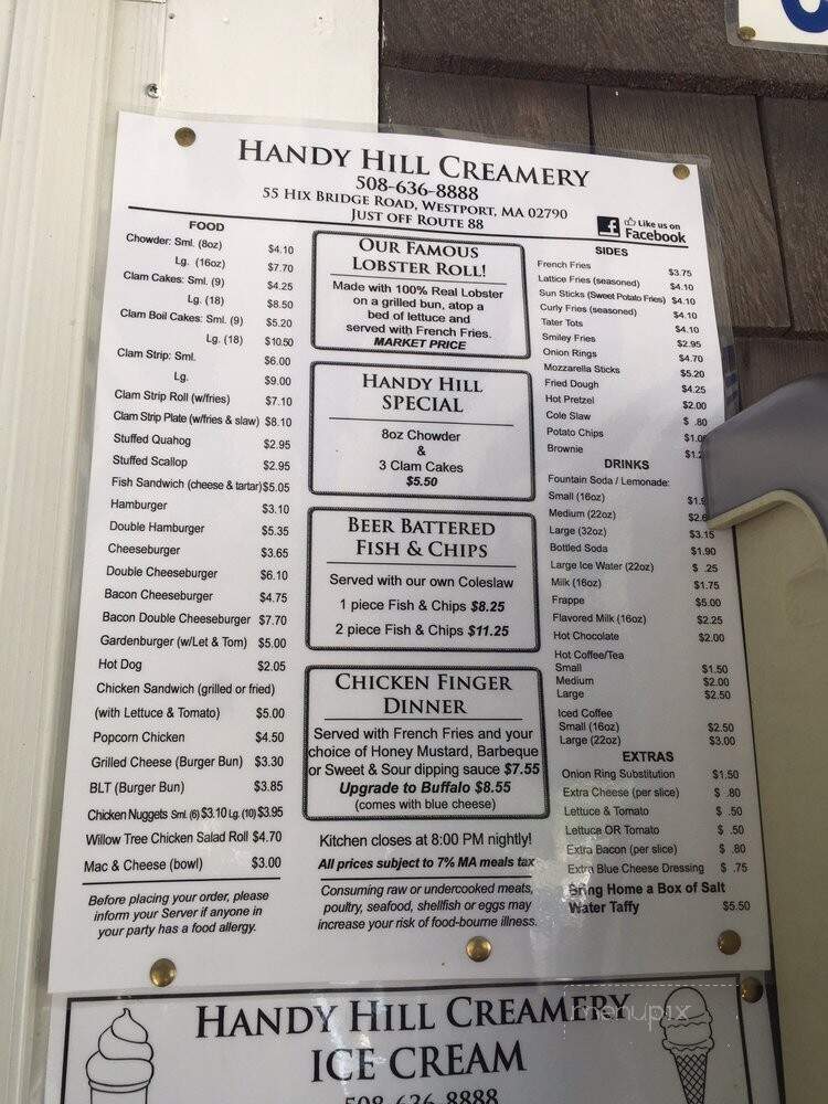 Handy Hill Creamery - Westport, MA