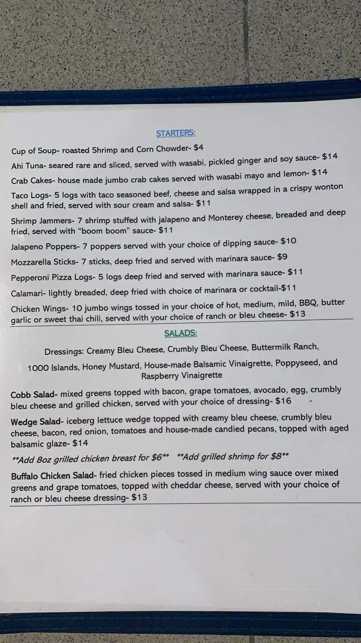 Elms Restaurant - Sandy Creek, NY menu_pic