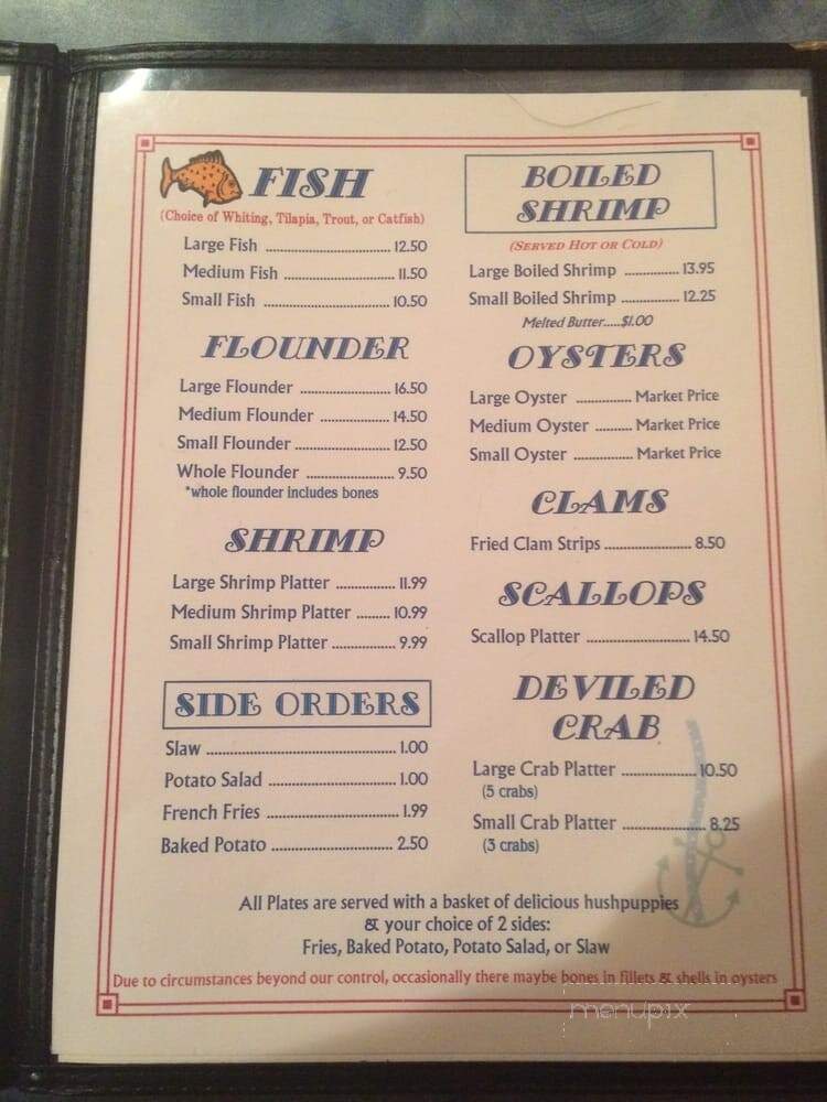 Sandpiper Seafood - Clinton, NC