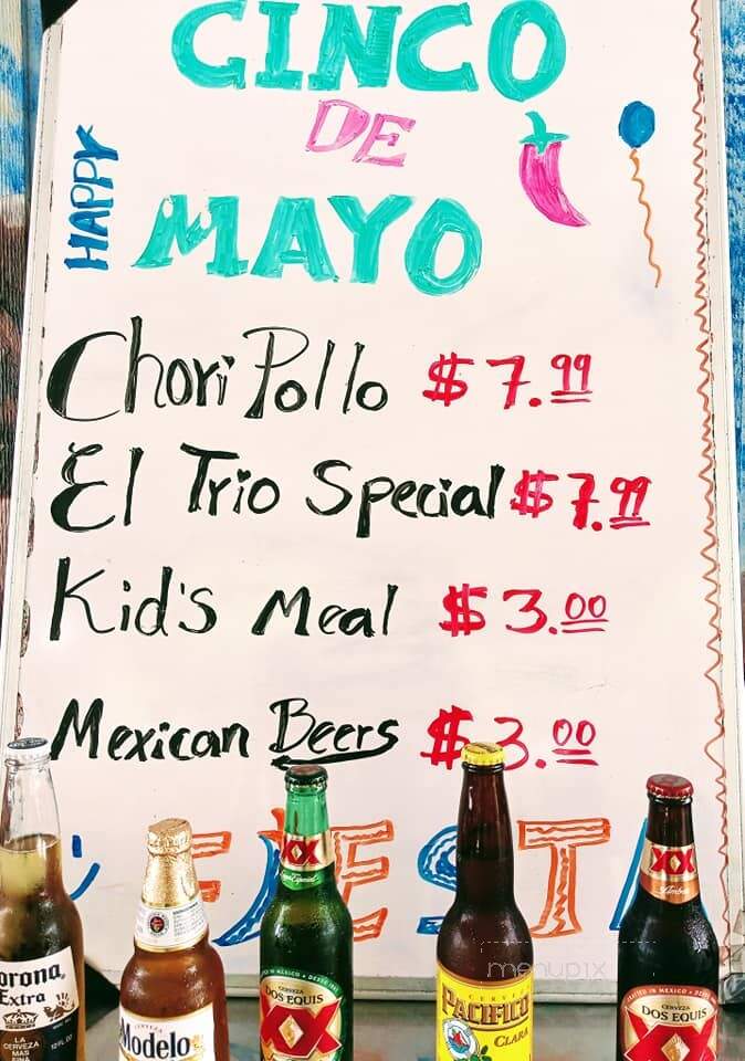 Las Plazas Mexican - Mcewen, TN menu_pic