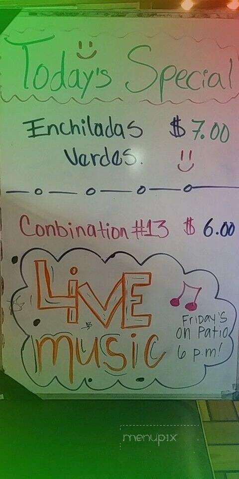 Las Plazas Mexican - Mcewen, TN menu_pic