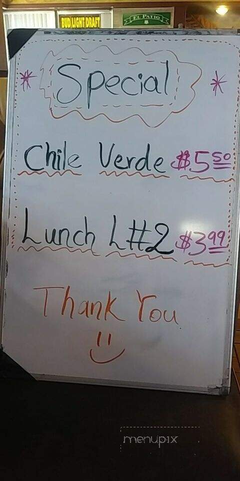 Las Plazas Mexican - Mcewen, TN menu_pic