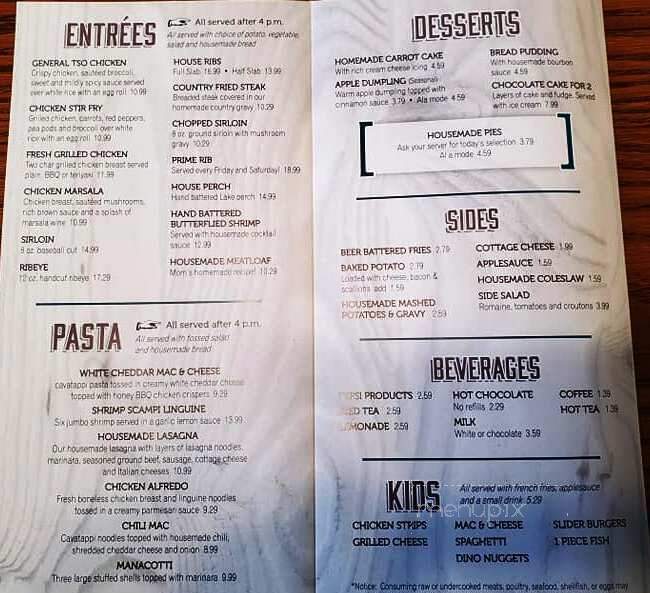 Country Farmhouse - Wayne, OH menu_pic