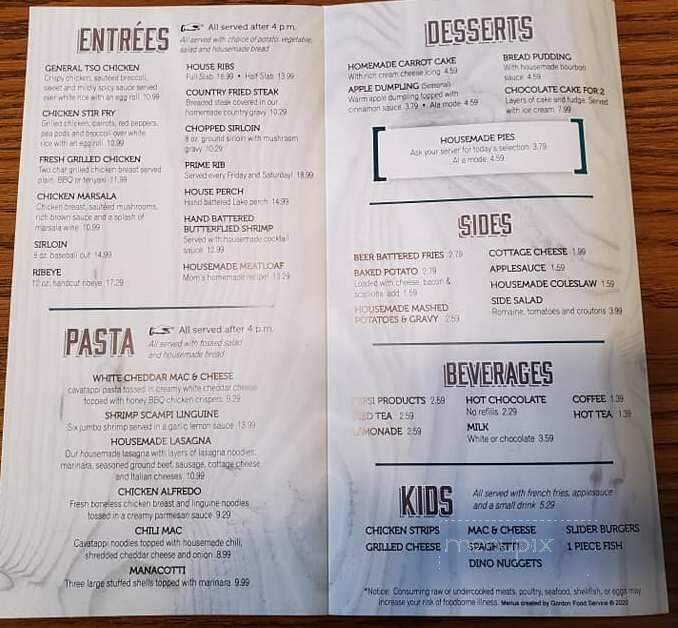 Country Farmhouse - Wayne, OH menu_pic
