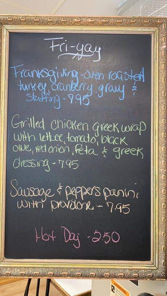 The Notch Store - Cheshire, CT menu_pic