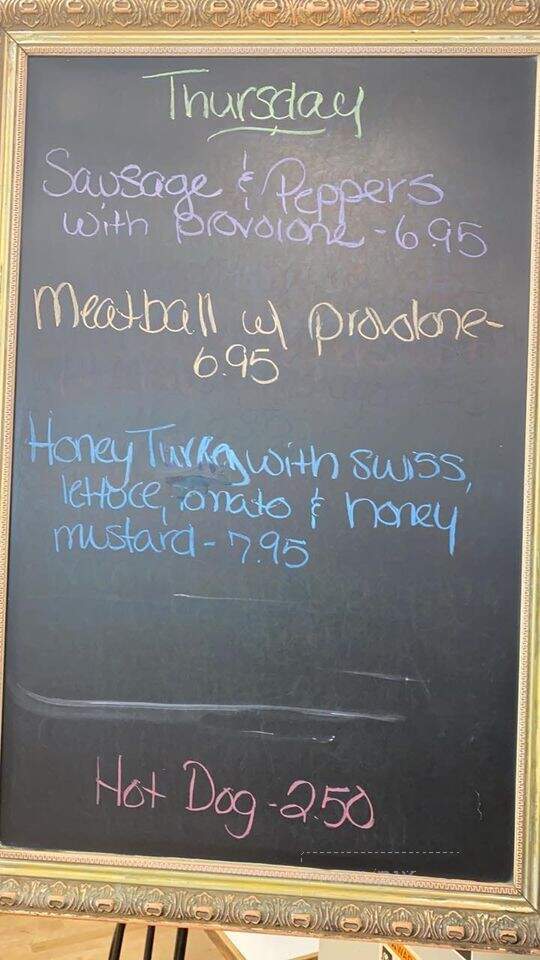 The Notch Store - Cheshire, CT menu_pic