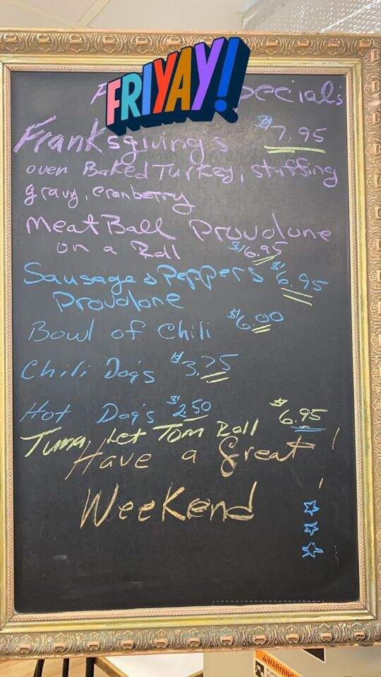 The Notch Store - Cheshire, CT menu_pic