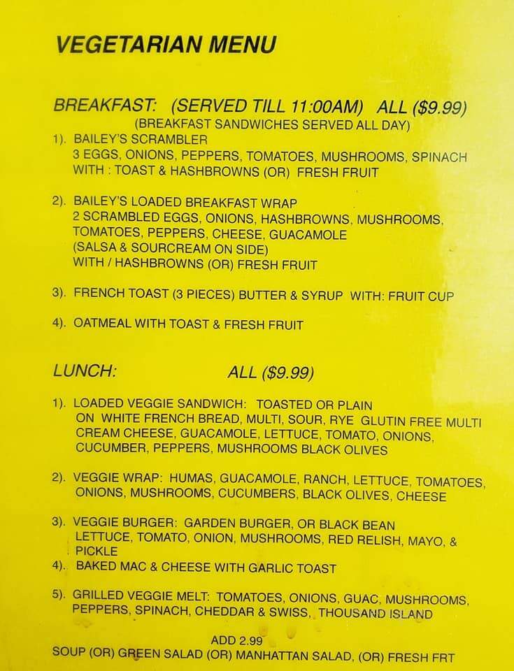 Bailey's In The Village - Qualicum Beach, BC menu_pic