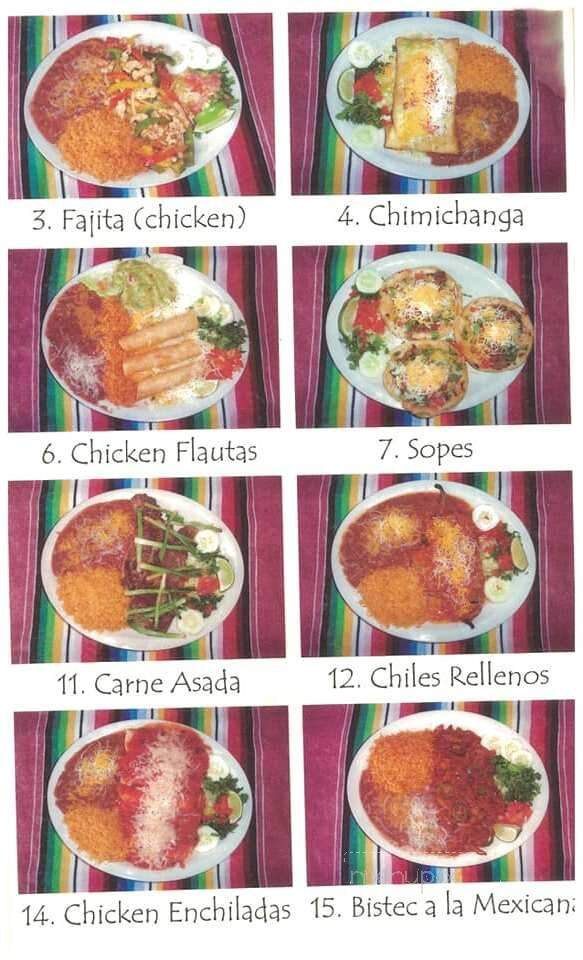 Amigos - Freeport, IL menu_pic