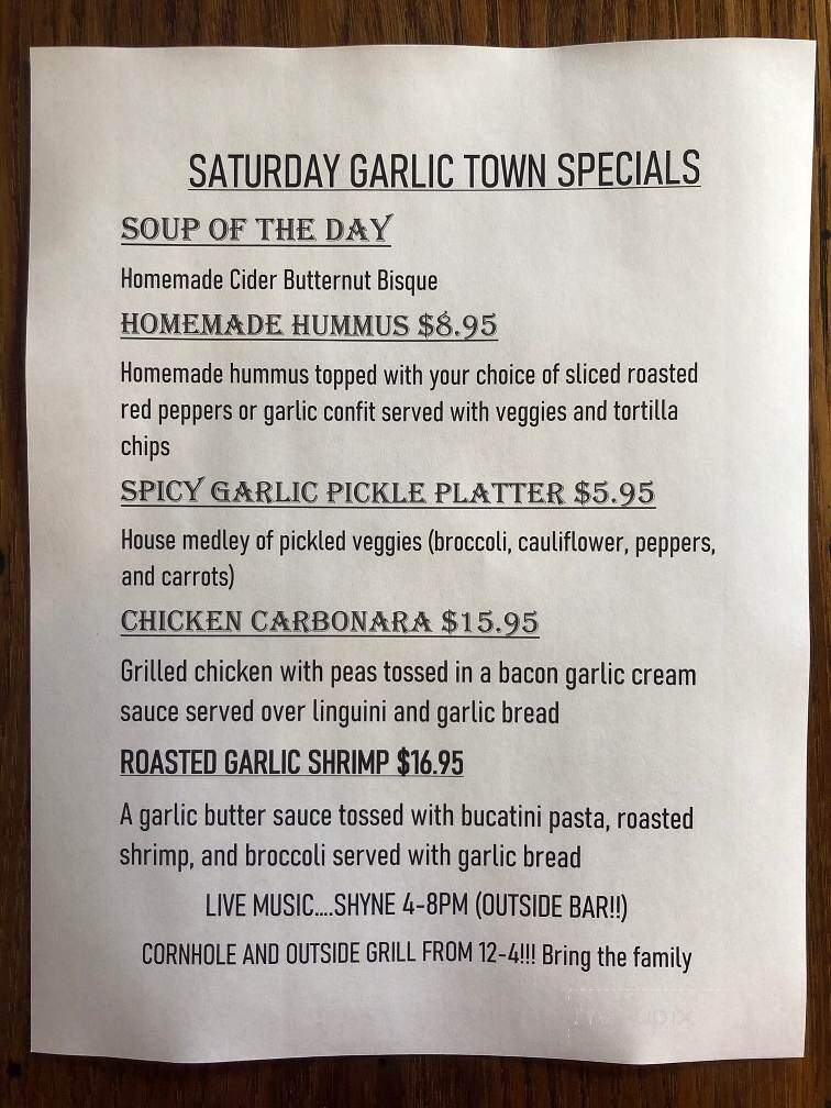 Dutchman - Gouldsboro, PA menu_pic