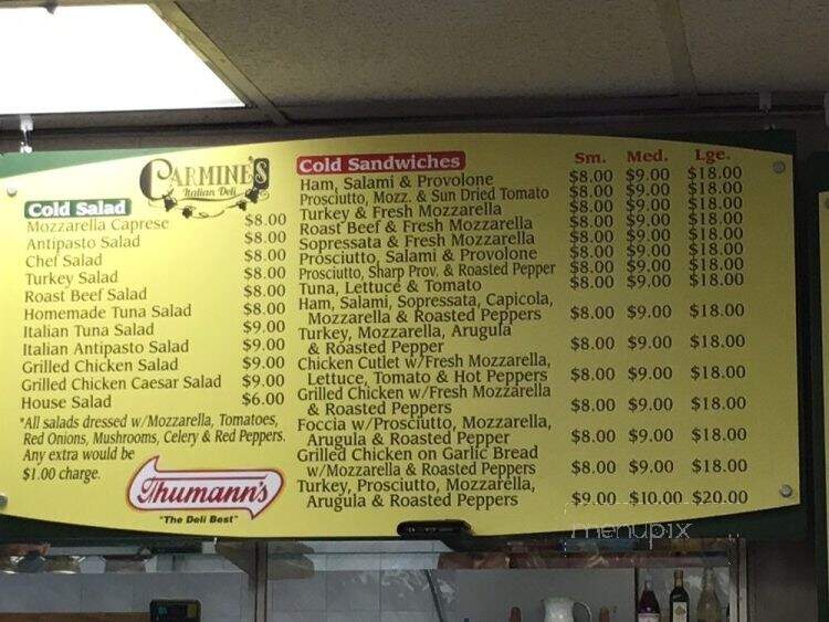 Carmines Italian Deli - Jersey City, NJ