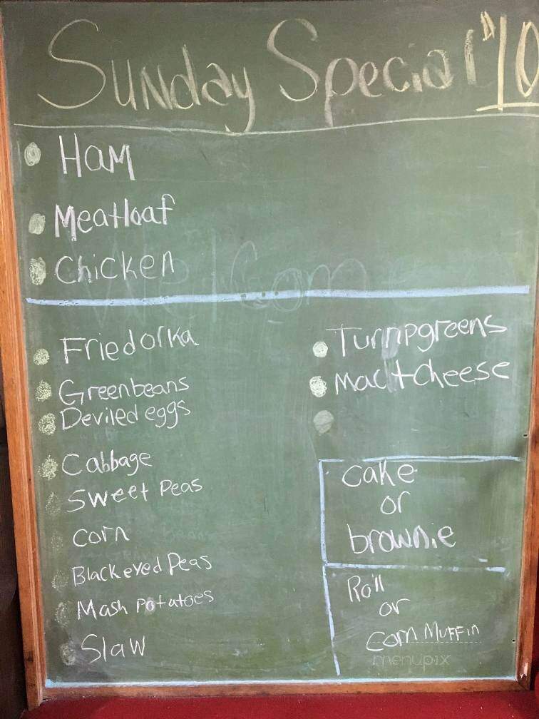 Dolline's - Clifton, SC menu_pic