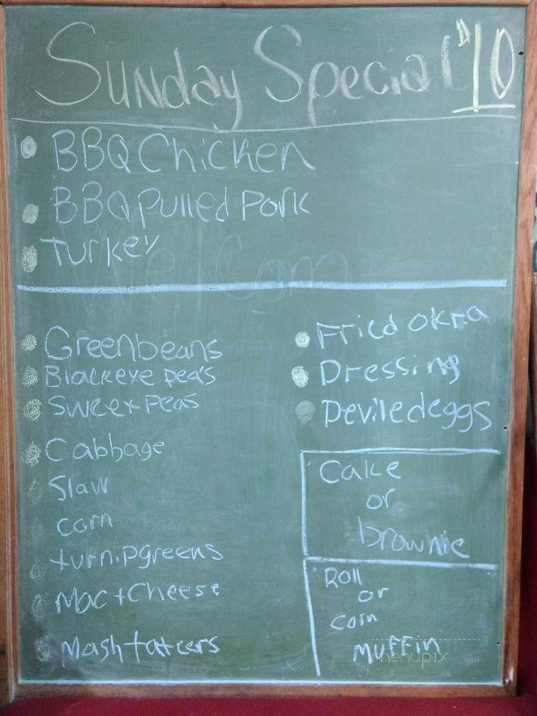 Dolline's - Clifton, SC menu_pic