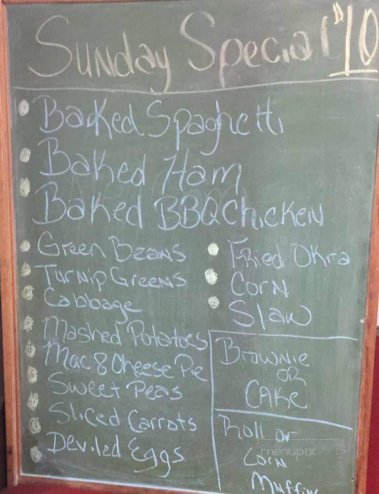 Dolline's - Clifton, SC menu_pic