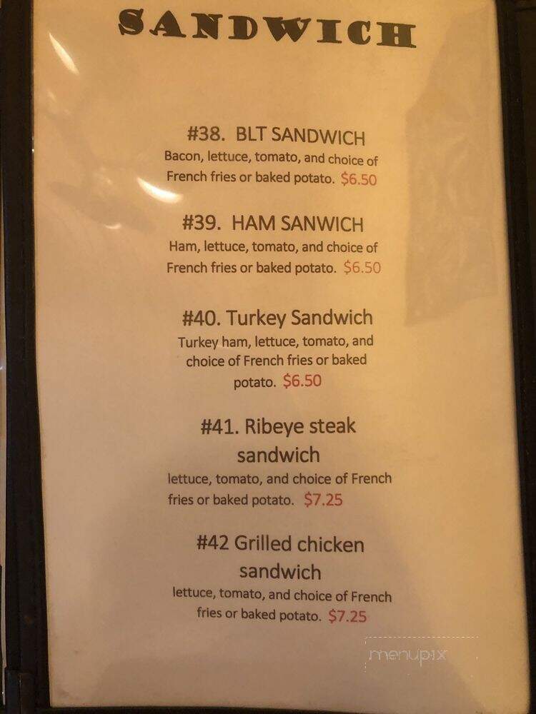 Las Cascadas - Ninety Six, SC menu_pic